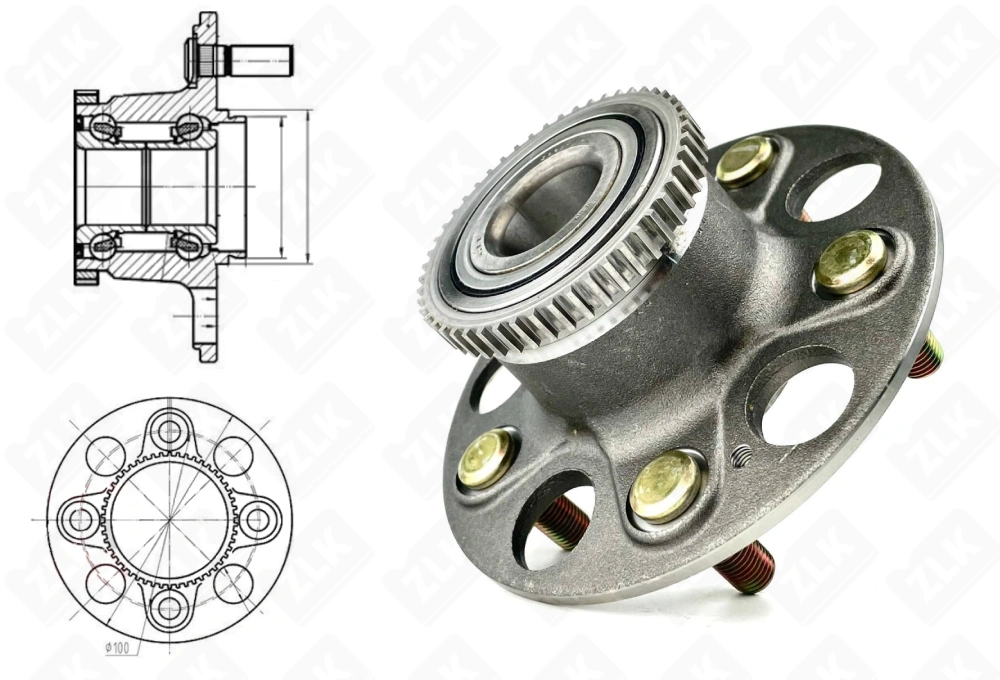 HUB215-9 (BR930382 HA590005 JWB-3059 713617960) NTN 