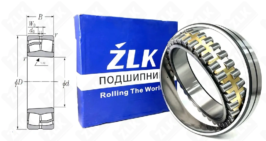 Подшипник роликовый (23938CAME4) 190×260×52 мм ZLK