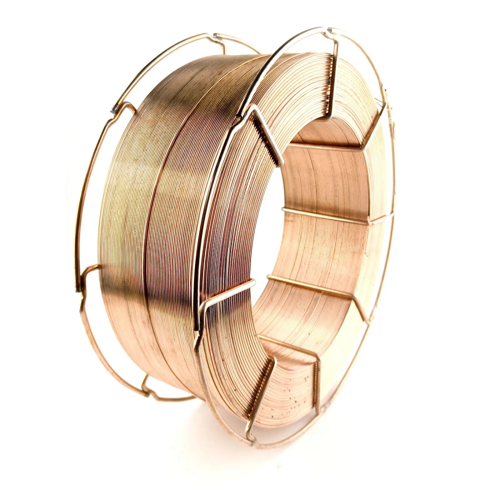 Проволока сварочная d-0,8мм 18кг светлая