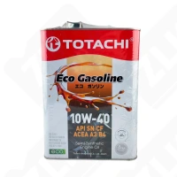 Масло моторное 10W-40 полусинтетическое 4л универсальное TOTACHI Eco Gasoline API SN/CF