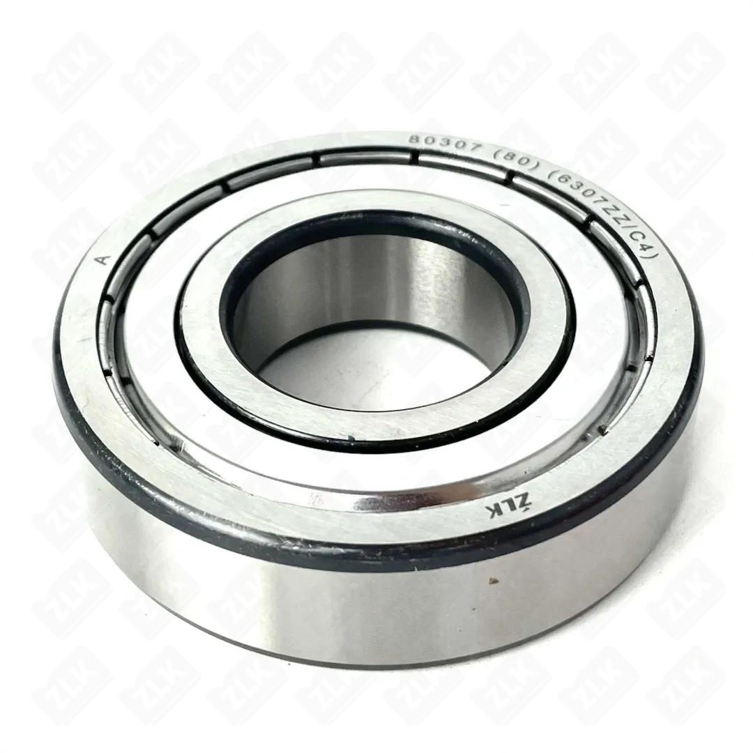 Подшипник шариковый 80307 (6307-2Z/C4) 35×80×21 мм ZLK