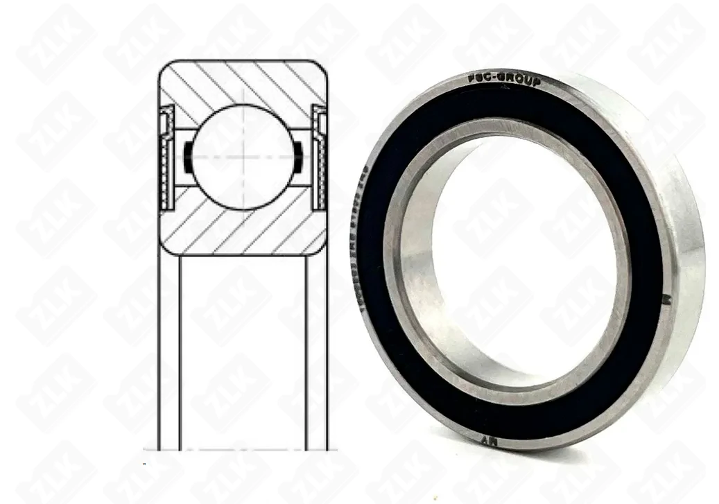 Подшипник шариковый 1000803 2RS (68032RS) 17×26×5 мм Россия