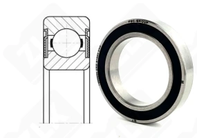 Подшипник 1000803 2RS (618032RS,68032RS) радиальный шариковый 17-26-5 мм