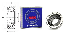 Подшипник роликовый 7205 (HR30205J) 25×52×16.25 мм NSK оригинал