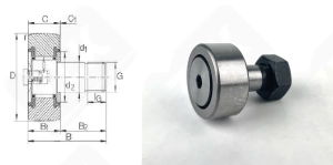 Подшипник KR26PP роликовый 10-26-36 мм