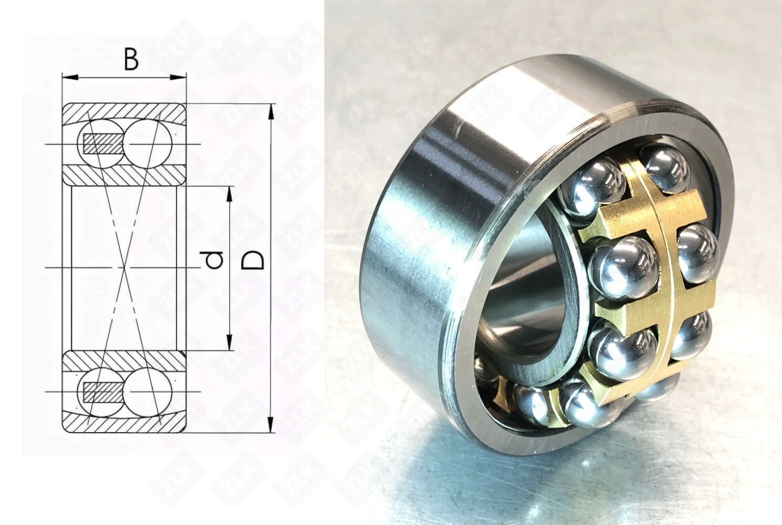 Подшипник шариковый 1606Л (2306М) 30×72×27 мм SKF оригинал