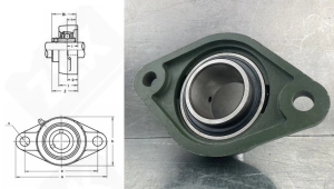 Подшипниковый узел 480216UCFL (UCFL216 FYTB80)