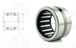 Подшипник NK20/16 радиальный игольчатый 20-28-16 мм