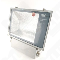 Прожектор ГЛ 250Вт Е40, серый, ассиметр.IP65