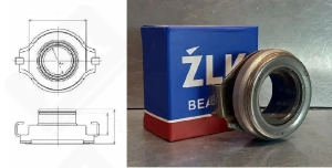 Выжимной подшипник VKC3577 упорный шариковый 35-55-72 мм