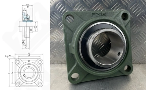 Подшипниковый узел 480216UCF (UCF216)