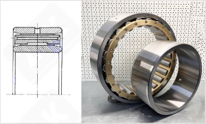 Подшипник 132756 Л радиальный роликовый 280-440-135 мм