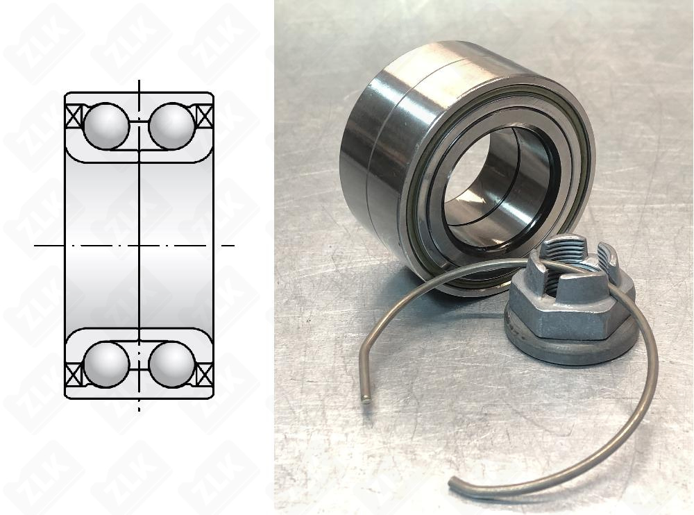 Подшипник шариковый  (VKBA3496) 35×65×35 мм SKF оригинал