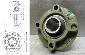 Подшипниковый узел 480207UCFC (UCFC207)