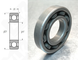 Подшипник 705 радиальный шариковый 25-52-10 мм