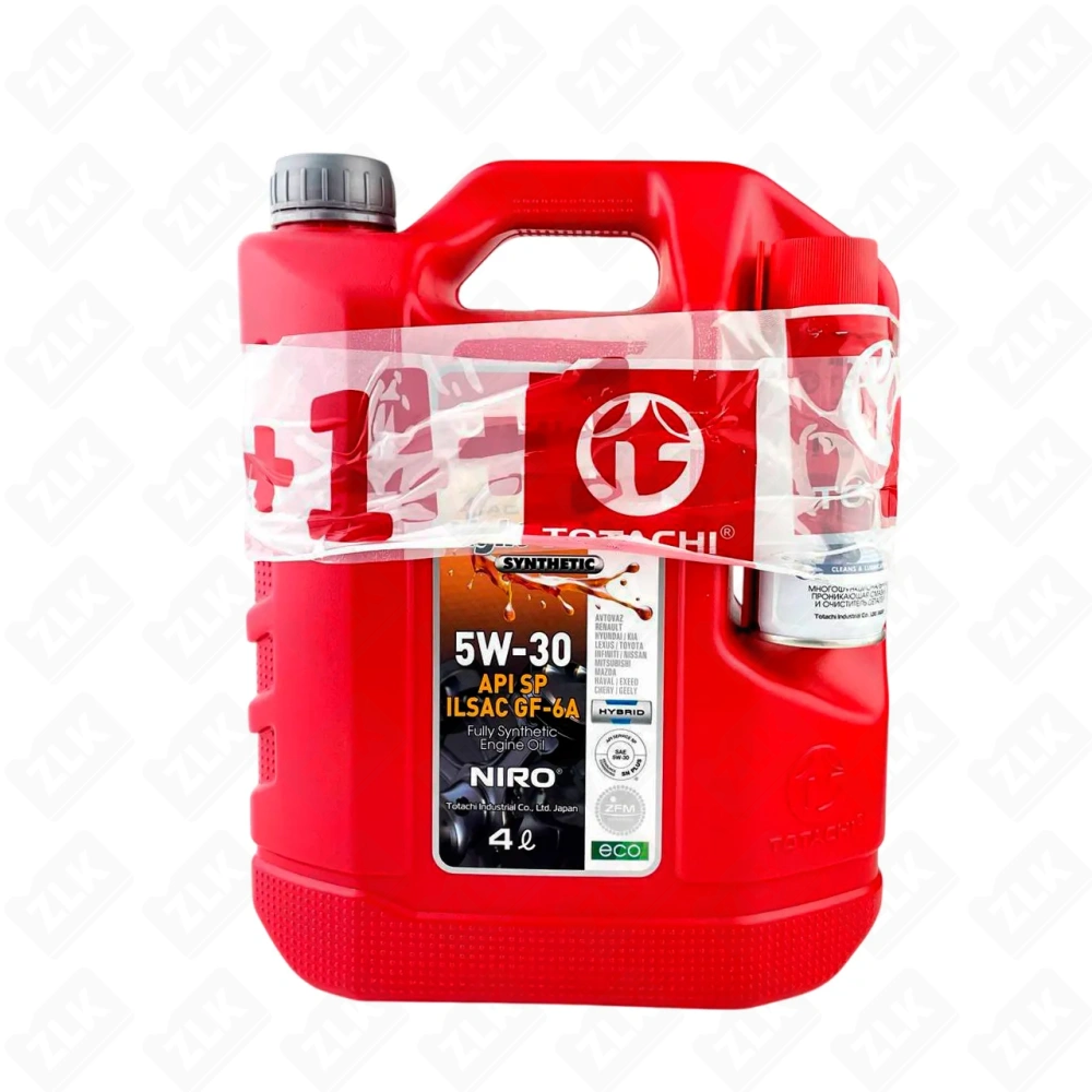 Масло моторное синтетическое 4л бензин TOTACHI NIRO LV SAE 5W-30 API SP