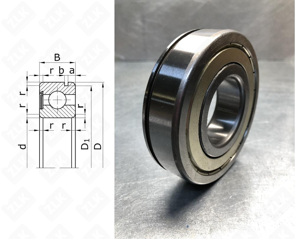 750304 (6304DDUNRC3) NSK