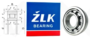 Подшипник 32308 (NU308) радиальный роликовый 40-90-23 мм