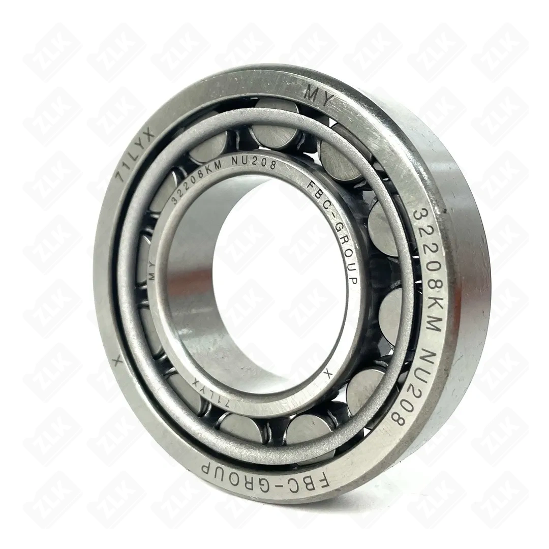 Подшипник роликовый 32208 (NU208) 40×80×18 мм FBC