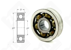 Подшипник 25 (625) радиальный шариковый 5-16-5 мм