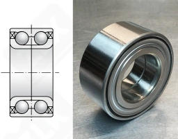 Подшипник DAC42820036 радиально-упорный шариковый 42-82-36 мм
